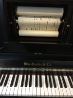 Knabe upright player piano